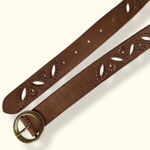 Lucky Brand Sequoia Perforated Belt